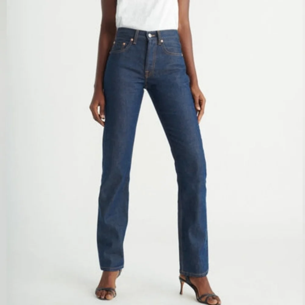 NWOT FEEL Studio Premium Selvedge Indigo Jeans - Picture 3 of 16